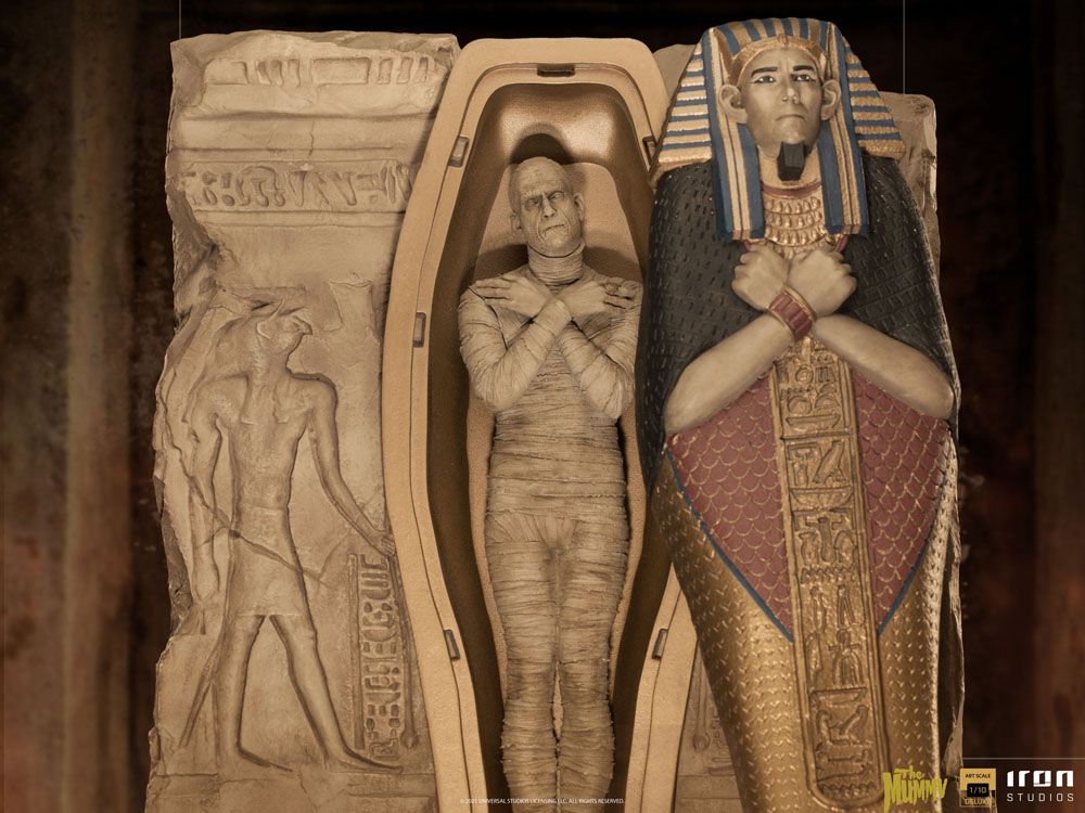 Universal Monsters Deluxe Art Scale Statue 1/10 The Mummy 25 cm