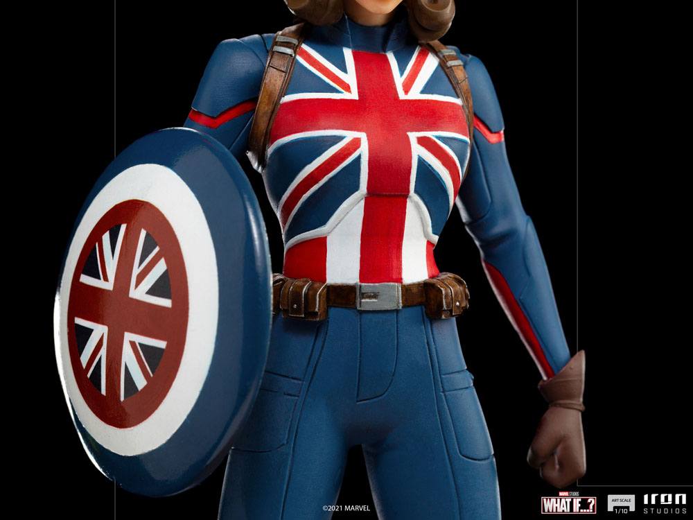 What If...? Art Scale Statue 1/10 Captain Carter 24 cm