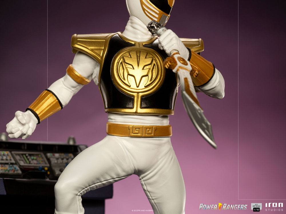 Power Rangers BDS Art Scale Statue 1/10 White Ranger 22 cm