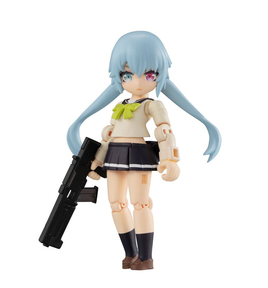 Heavily Armed High School Girls Desktop Army Figures 8 cm Assortment Team 1 (3)