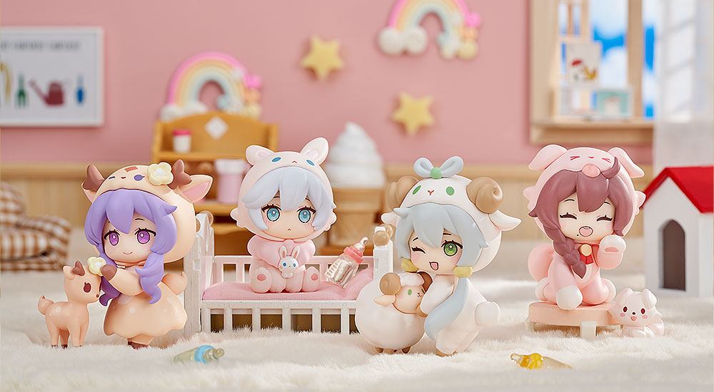 Vsinger Buildable Collectible Figures 6 - 7 cm Pupu-chan Assortment (6)