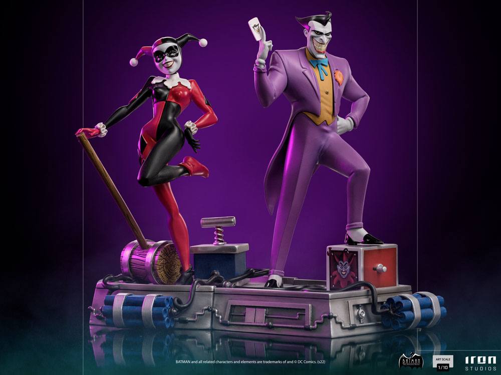 Batman The Animated Series Art Scale Statue 1/10 Joker 21 cm