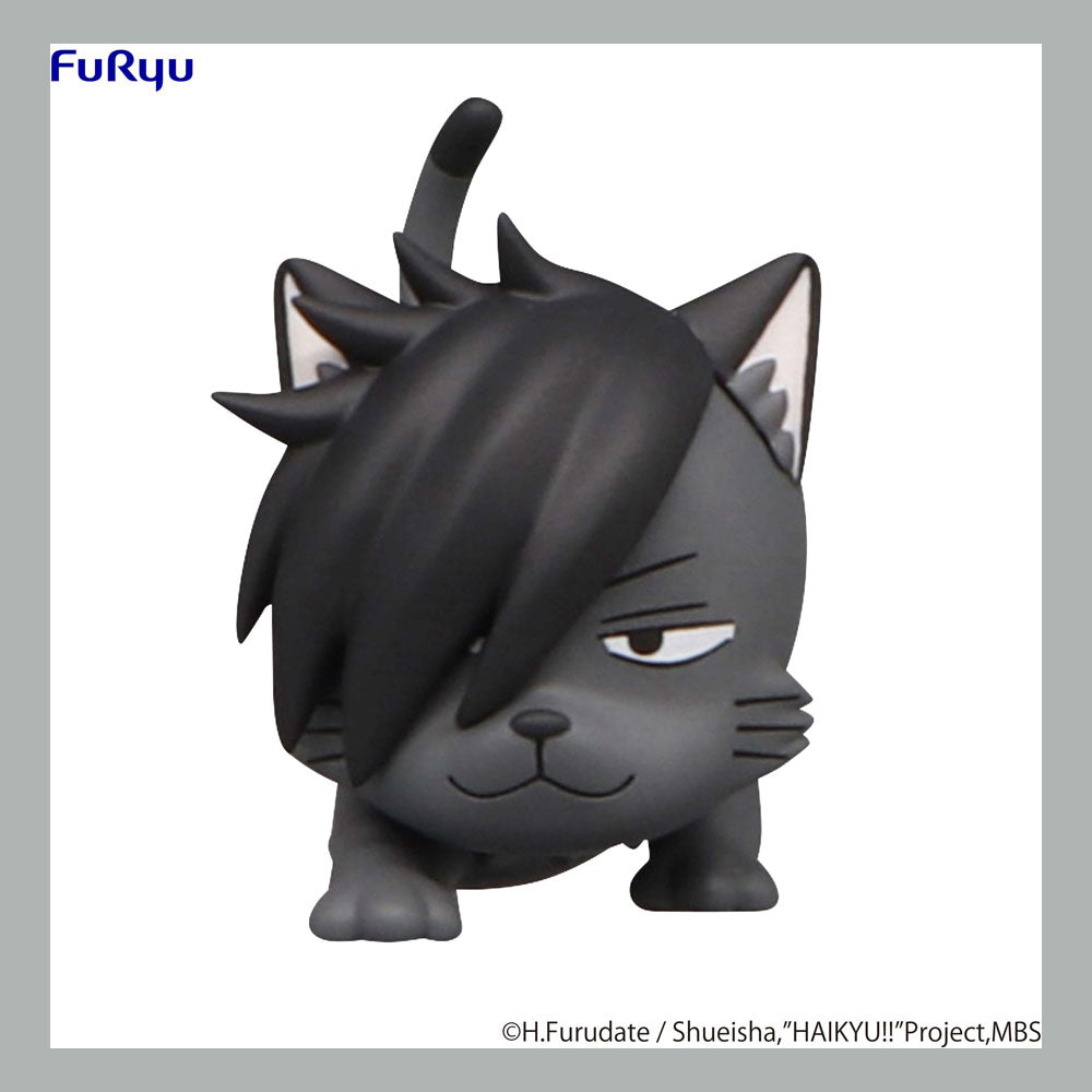 Haikyu!! Noodle Stopper PVC Statue Petit 2 Kuroo Cat 6 cm