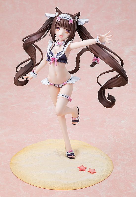 Nekopara PVC Statue 1/7 Chocola: Maid Swimsuit Ver. 26 cm