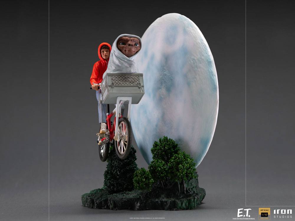E.T. the Extra-Terrestrial Deluxe Art Scale Statue 1/10 E.T. &amp; Elliot 27 cm