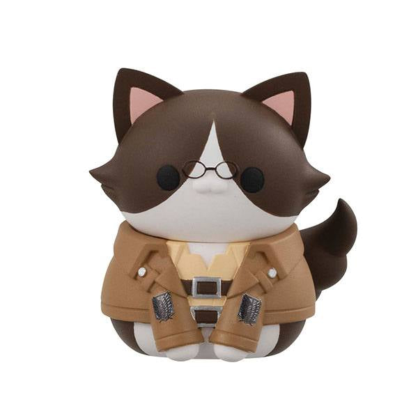 Attack on Titan Mega Cat Project Trading Figure 3 cm Gathering Scout Regiment danyan! Assortment (8)