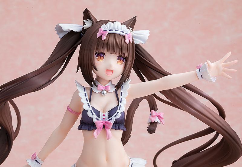 Nekopara PVC Statue 1/7 Chocola: Maid Swimsuit Ver. 26 cm