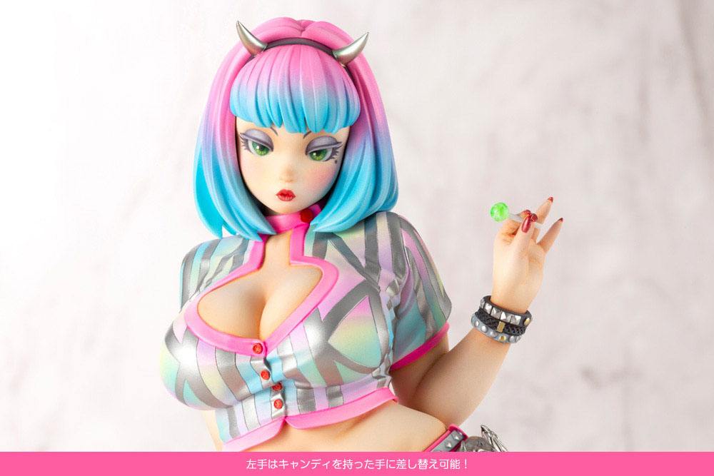 Sculptor Original PVC Statue Katie Moon&#39;s Trick or Treat by Yoshiki Fujimoto 19 cm