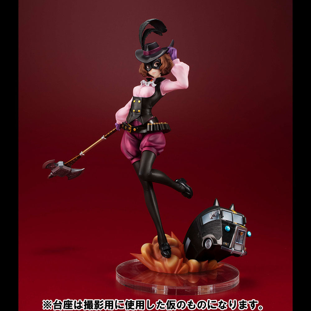 Persona 5 Royal Lucrea PVC Statue Noir (Haru Okumura) &amp; Morgana Car 24 cm