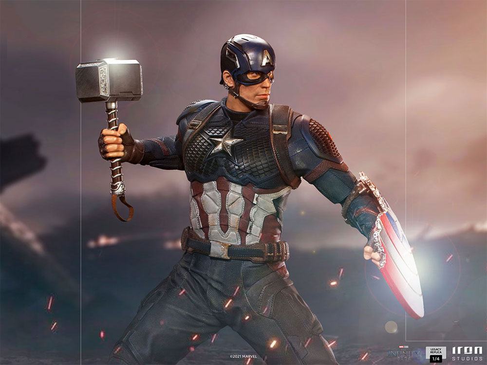 Avengers Infinity Saga Legacy Replica Statue 1/4 Captain America 56 cm