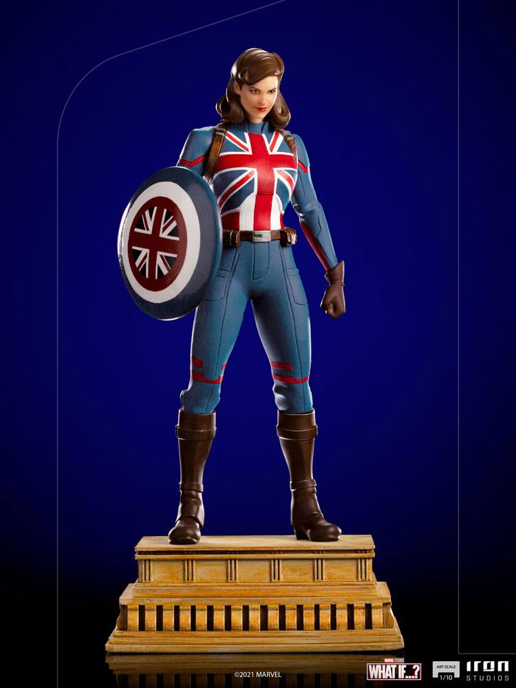 What If...? Art Scale Statue 1/10 Captain Carter 24 cm