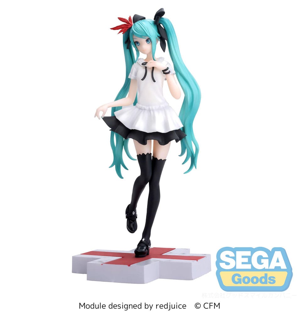 Hatsune Miku: Project DIVA MEGA39&#39;s Luminasta PVC Statue Hatsune Miku -Supreme- 18 cm