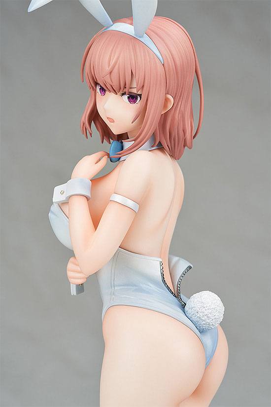 Ikomochi Original Character Statues 1/6 Black Bunny Aoi &amp; White Bunny Natsume 30 - 31 cm