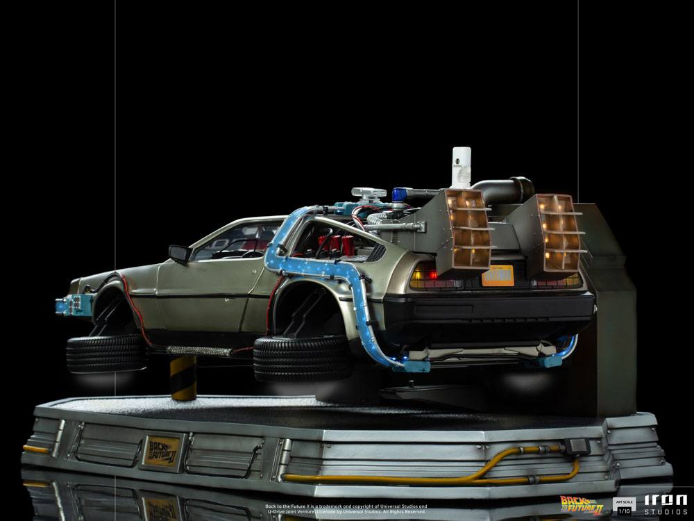 Back to the Future II Art Scale Statue 1/10 DeLorean 58 cm