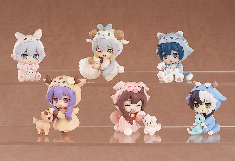 Vsinger Buildable Collectible Figures 6 - 7 cm Pupu-chan Assortment (6)