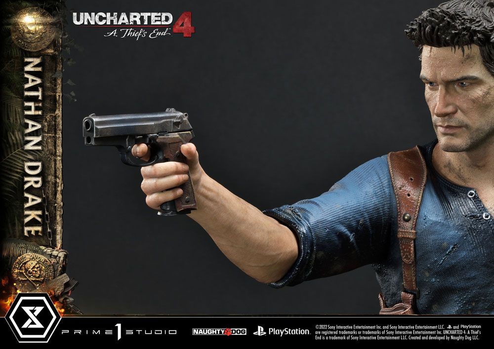 Uncharted 4: A Thief&#39;s End Ultimate Premium Masterline Statue 1/4 Nathan Drake 69 cm