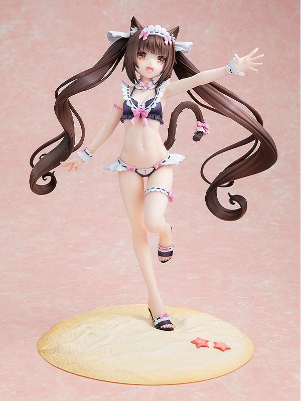 Nekopara PVC Statue 1/7 Chocola: Maid Swimsuit Ver. 26 cm