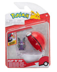 Pokémon Clip'n'Go Poké Ball Morpeko & Pokeball