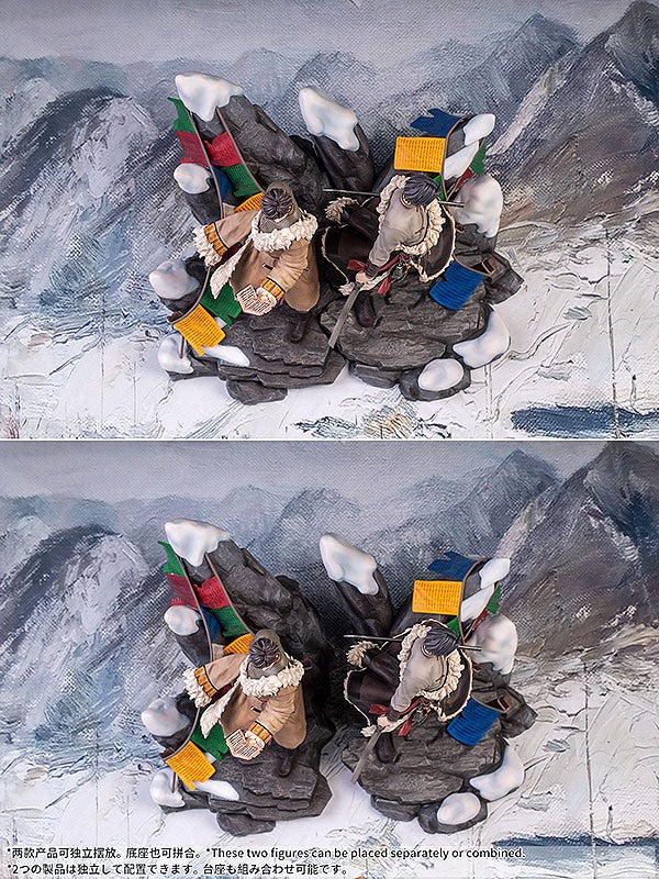 Time Raiders PVC Statues 1/7 Wu Xie &amp; Zhang Qiling: Floating Life in Tibet Ver. Special Set 28 cm