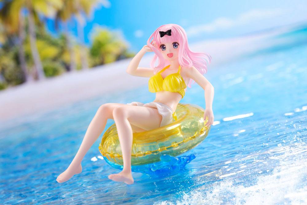 Kaguya-sama: Love is War PVC Statue Ultra Romantic Aqua Float Girls Figure Chika Fujiwara