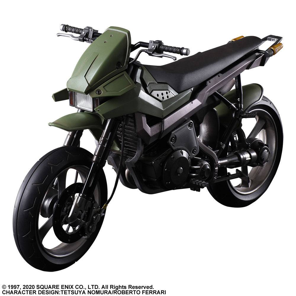 Final Fantasy VII Remake Play Arts Kai Action Figure &amp; Vehicle Jessie &amp; Bike