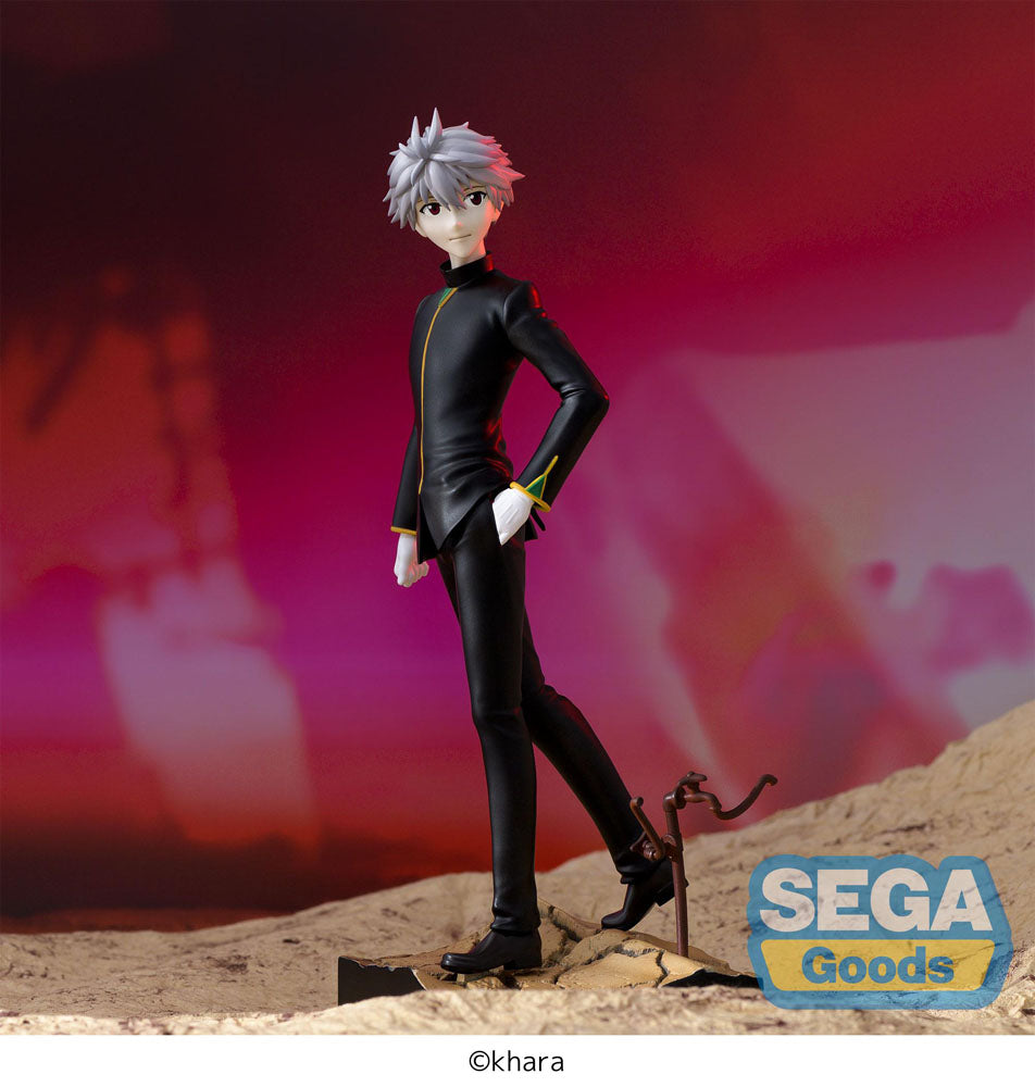 Evangelion: 3.0+1.0 Thrice Upon a Time SPM Vignetteum PVC Statue Kaworu Nagisa Commander Suit Ver. 19 cm