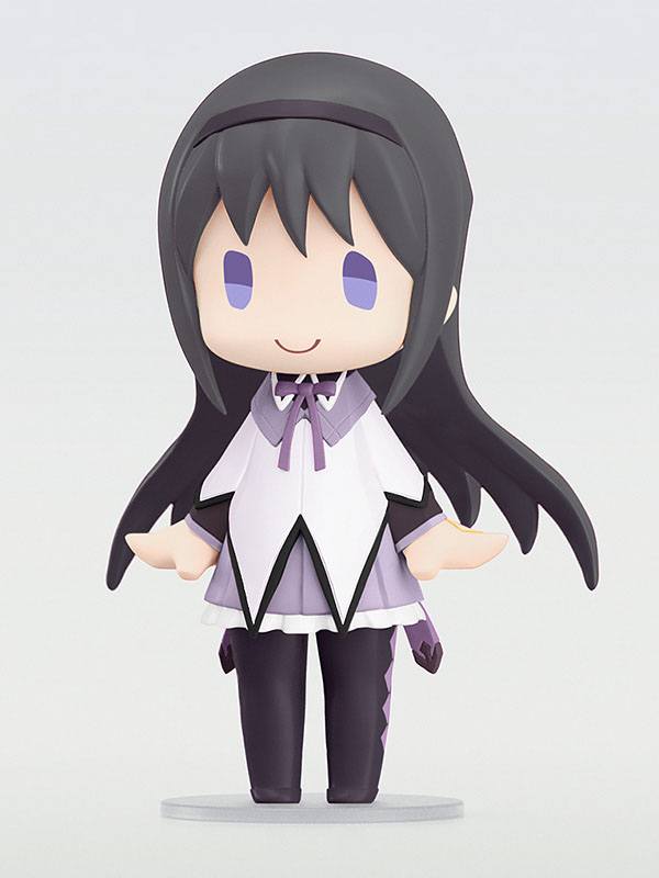 Puella Magi Madoka Magica The Movie -Rebellion- HELLO! GOOD SMILE Action Figure Homura Akemi 10 cm