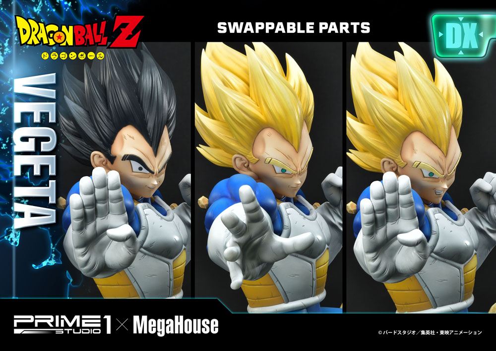 Dragon Ball Z Statue 1/4 Super Saiyan Vegeta Deluxe Version 64 cm