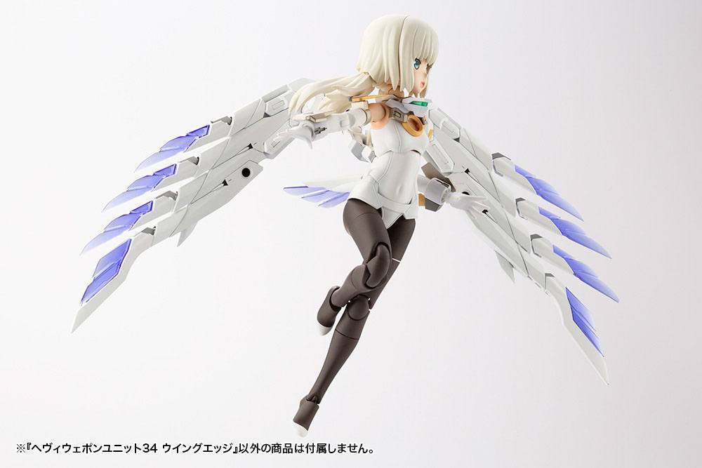 Kotobukiya M.S.G. Model Kit Accesoory Set Heavy Weapon Unit 34 Wing Edge
