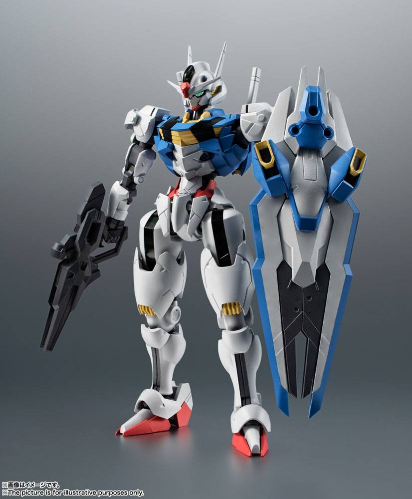 Mobile Suit Gundam Robot Spirits: The Witch from Mercury Action Figure GUNDAM AERIAL ver.A.N.I.M.E. 12 cm