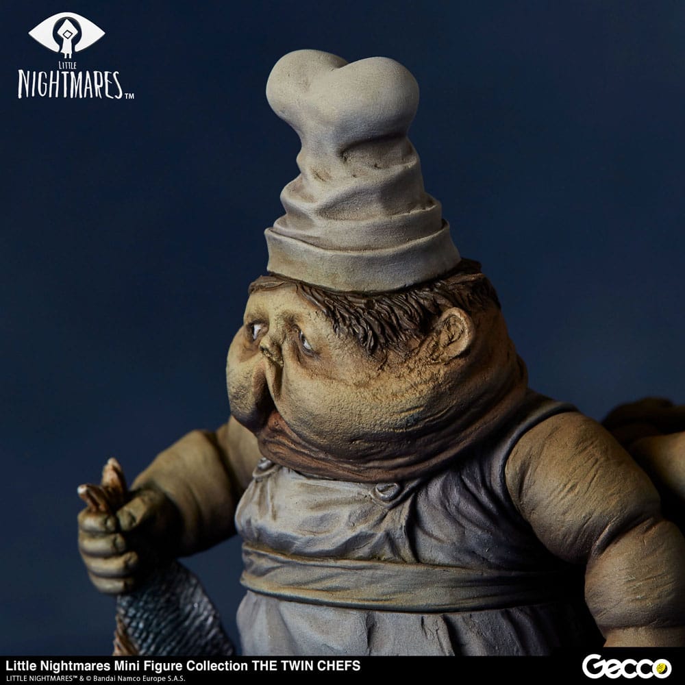 Little Nightmares Mini Figure Collection PVC Statue The Twin Chefs 7 cm