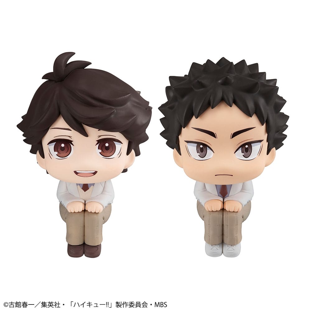 Haikyuu!! Look Up PVC Statues Toru Oikawa &amp; Hajime Iwaizumi Set 11 cm