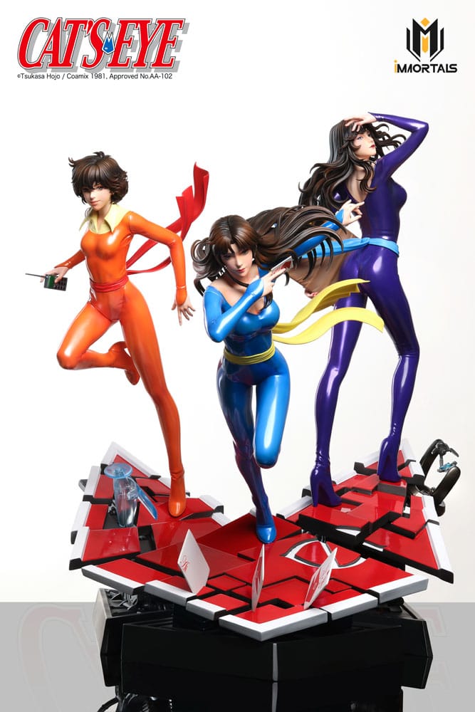 Cat&#39;s Eye Statue 1/6 Rui Kisugi 43 cm