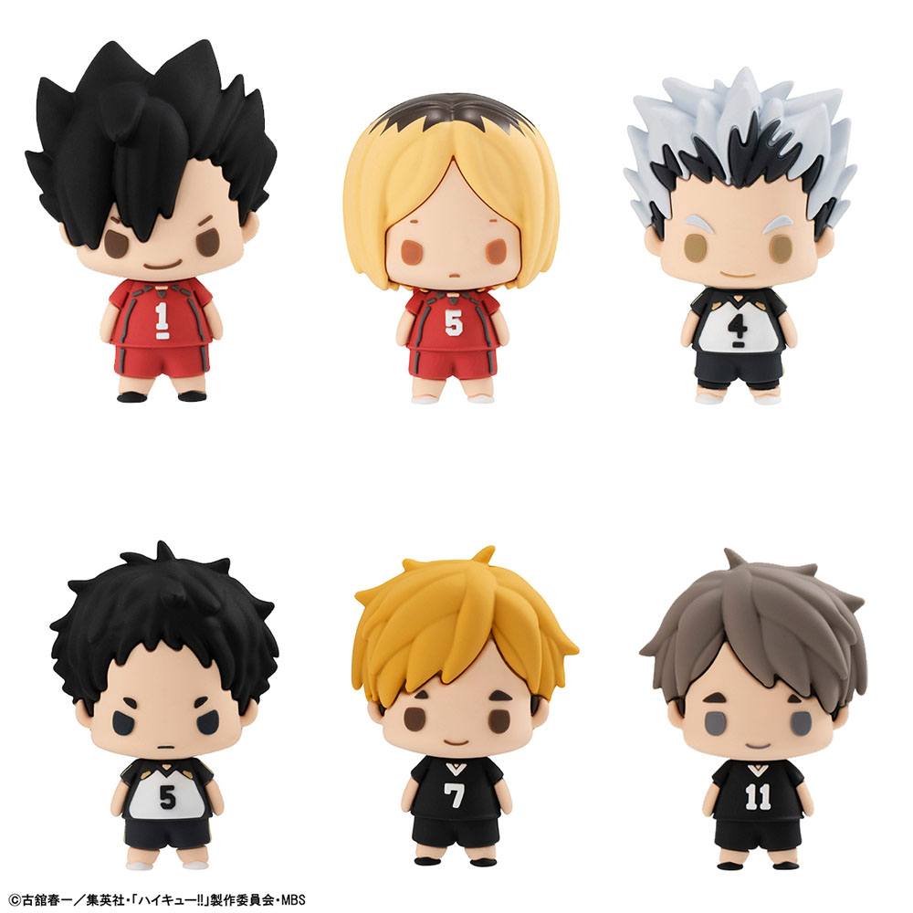 Haikyu!! Chokorin Mascot Series Trading Figure 6-Pack Vol. 2 5 cm