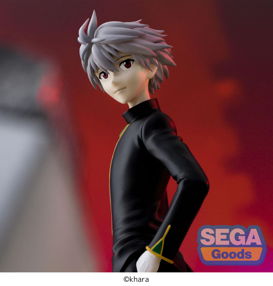 Evangelion: 3.0+1.0 Thrice Upon a Time SPM Vignetteum PVC Statue Kaworu Nagisa Commander Suit Ver. 19 cm