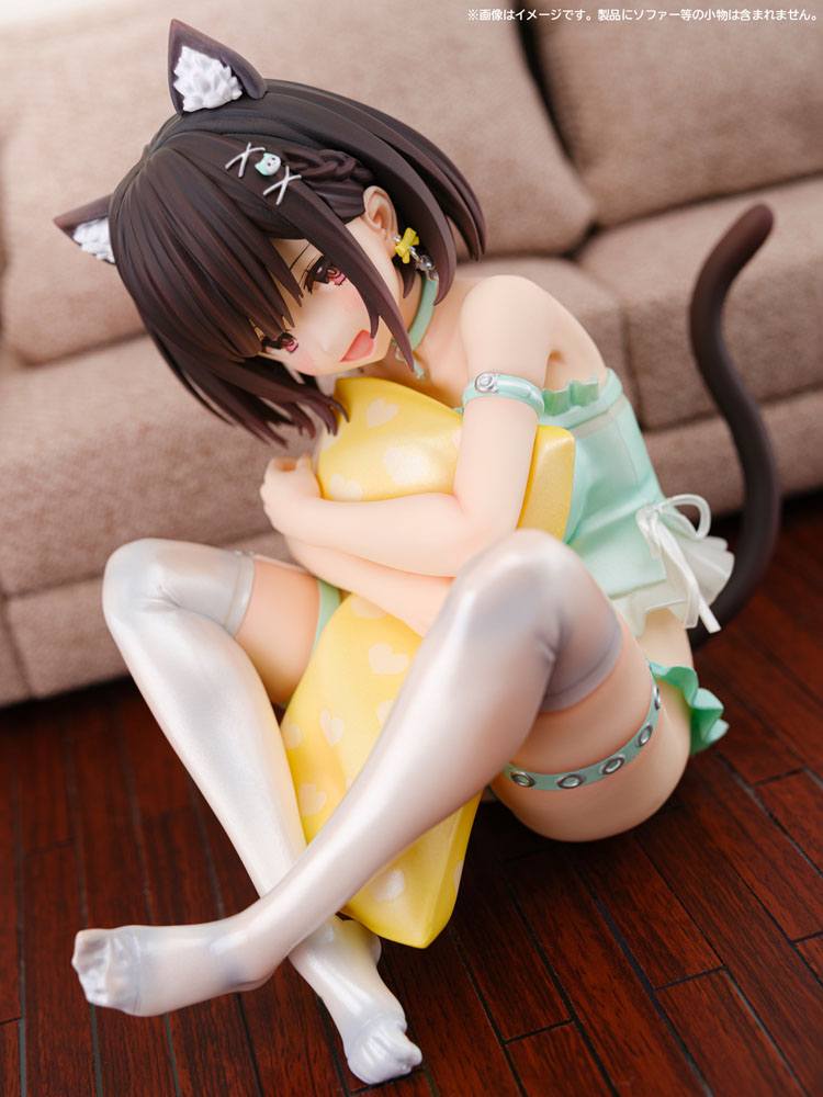 Original Character PVC 1/6 Gaou Ayaka chan Mint Green Ver. 14 cm