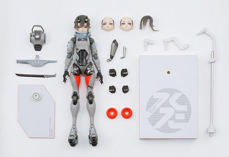 Shojo-Hatsudoki Diecast / PVC Action Figure Motored Cyborg Runner SSX_155 Mandarin Surf 17 cm