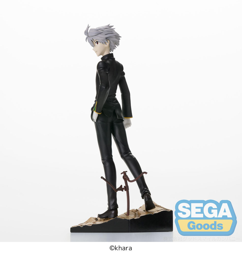 Evangelion: 3.0+1.0 Thrice Upon a Time SPM Vignetteum PVC Statue Kaworu Nagisa Commander Suit Ver. 19 cm