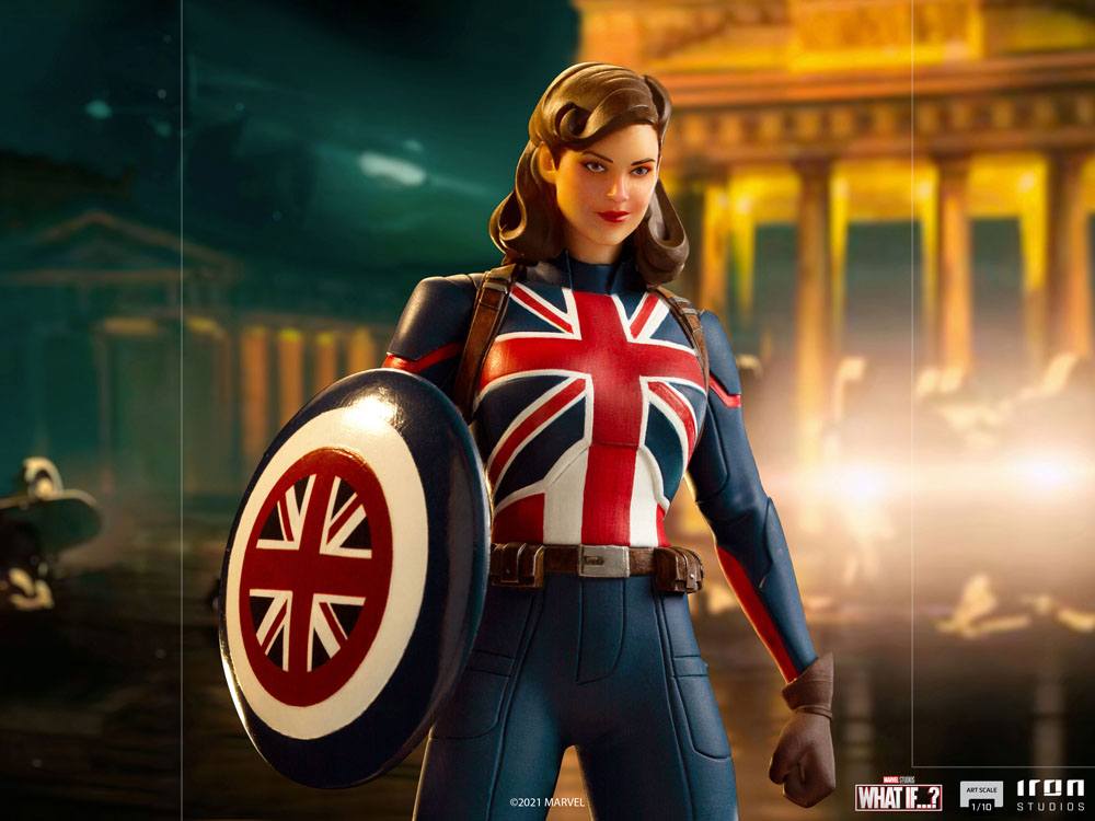 What If...? Art Scale Statue 1/10 Captain Carter 24 cm