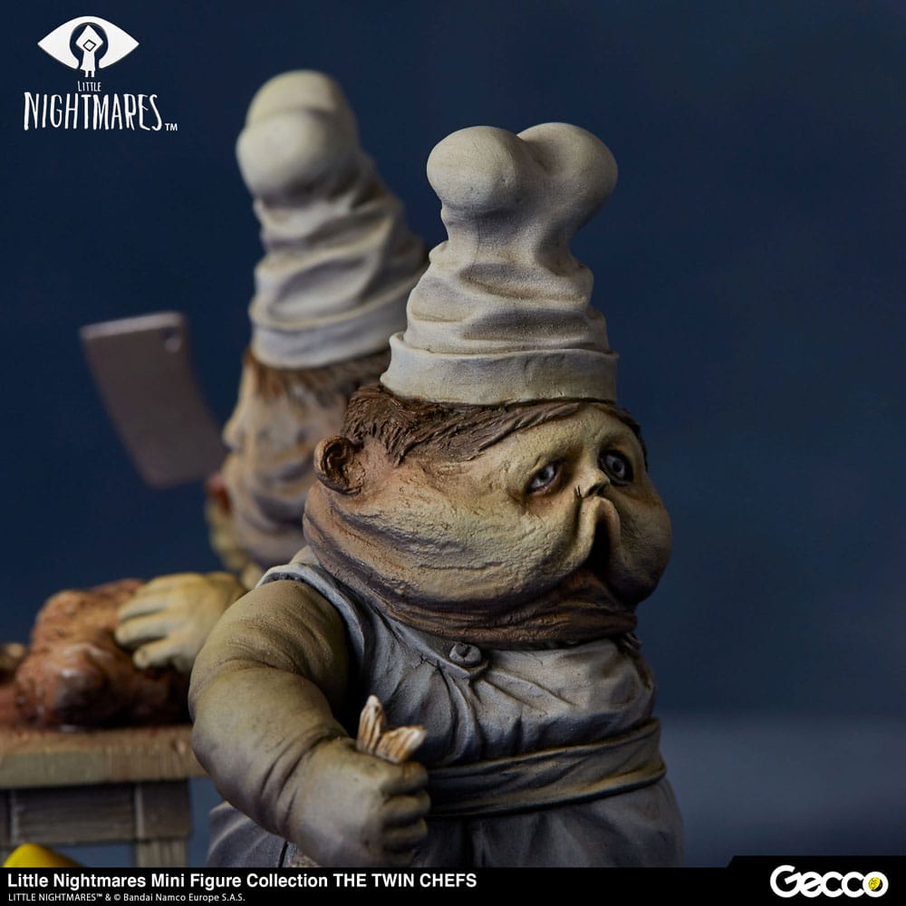 Little Nightmares Mini Figure Collection PVC Statue The Twin Chefs 7 cm