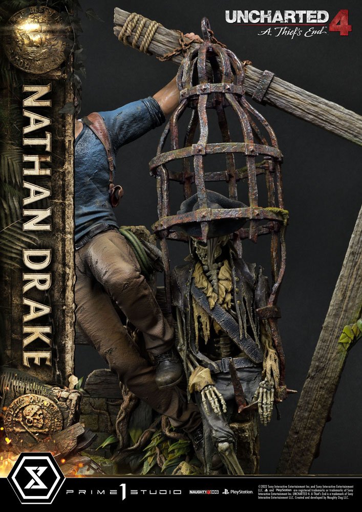 Uncharted 4: A Thief&#39;s End Ultimate Premium Masterline Statue 1/4 Nathan Drake 69 cm