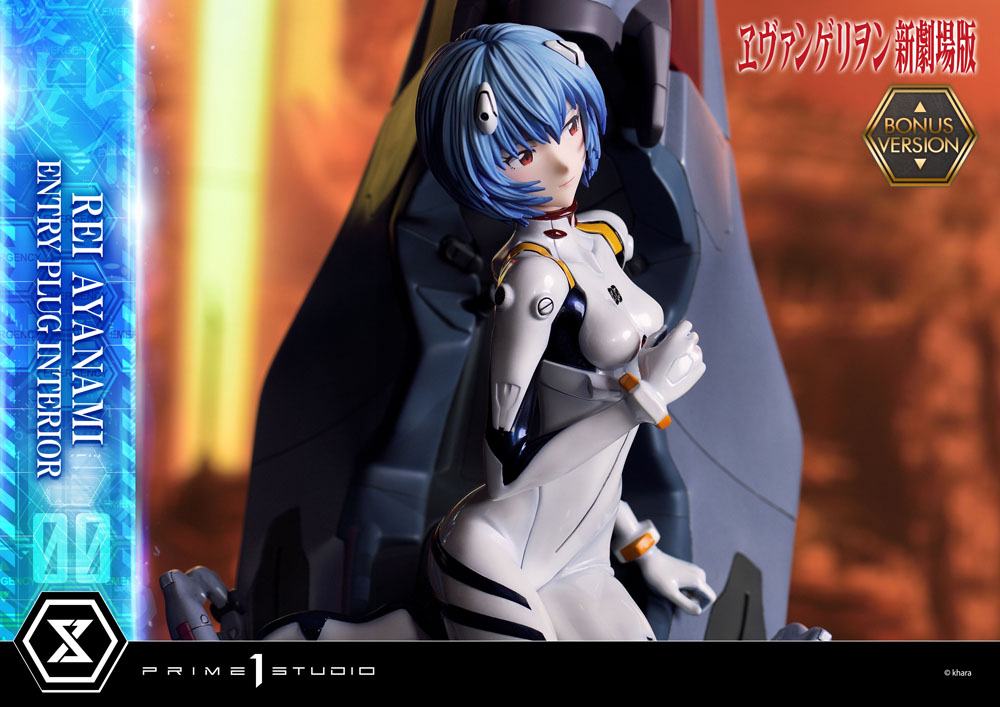 Rebuild of Evangelion Statue 1/4 Rei Ayanami Bonus Version 66 cm