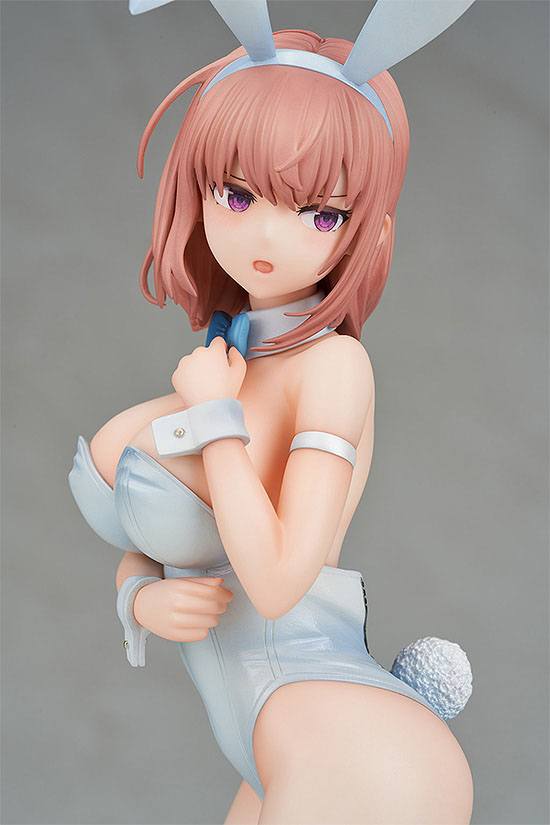 Ikomochi Original Character Statues 1/6 Black Bunny Aoi &amp; White Bunny Natsume 30 - 31 cm