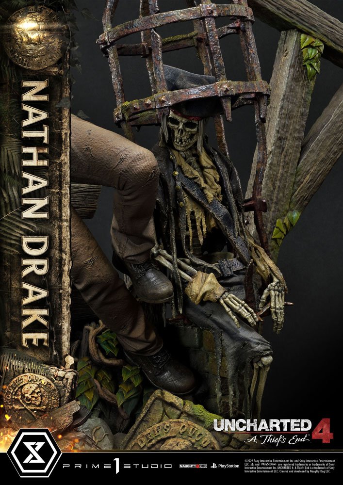 Uncharted 4: A Thief&#39;s End Ultimate Premium Masterline Statue 1/4 Nathan Drake 69 cm