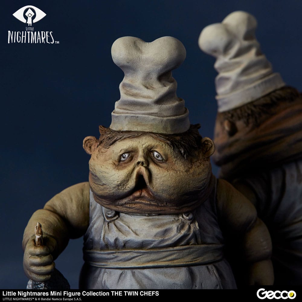 Little Nightmares Mini Figure Collection PVC Statue The Twin Chefs 7 cm