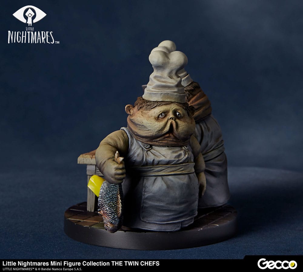 Little Nightmares Mini Figure Collection PVC Statue The Twin Chefs 7 cm