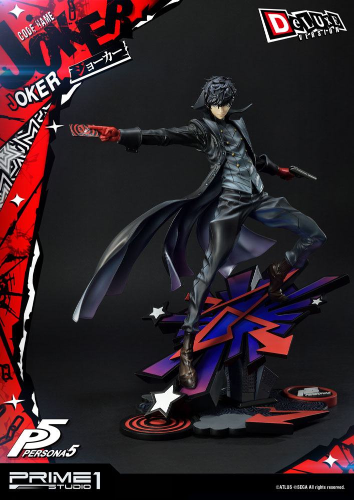 Persona 5 Statue Protagonist Joker Deluxe Version 52 cm