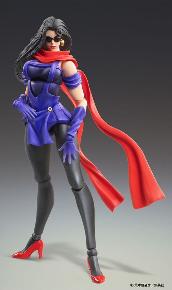 JoJo&#39;s Bizarre Adventure Part 2: Battle Tendency Action Figure Chozokado (Lisa Lisa) 15 cm