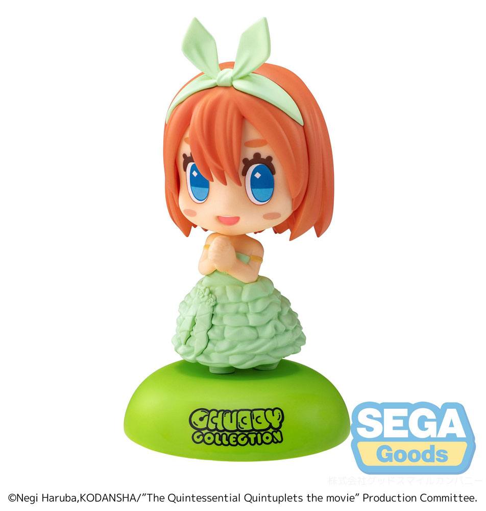 The Quintessential Quintuplets: The Movie Chubby Collection PVC Statue Yotsuba Nakano 11 cm