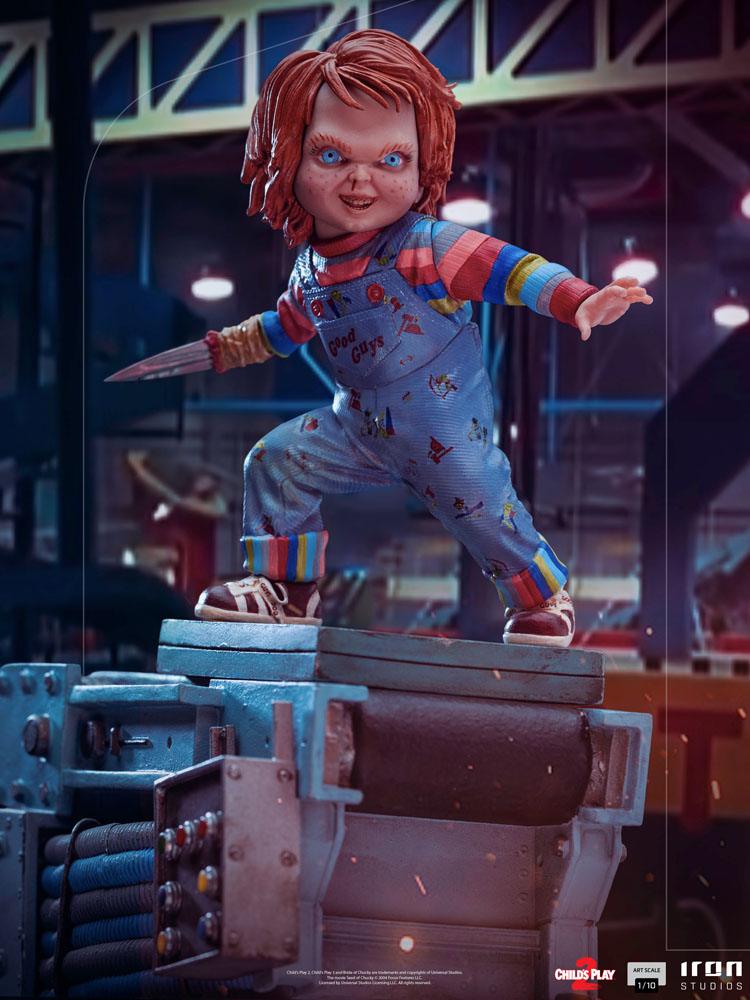 Child&#39;s Play 2 Art Scale Statue 1/10 Chucky 15 cm